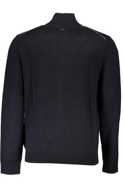 NAPAPIJRI MEN'S BLACK CARDIGAN