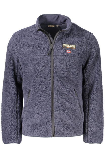 SWEAT-SHIRT ZIPPÉ NAPAPIJRI HOMME BLEU