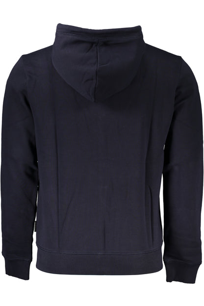 NAPAPIJRI MEN'S BLUE ZIP SWEATSHIRT