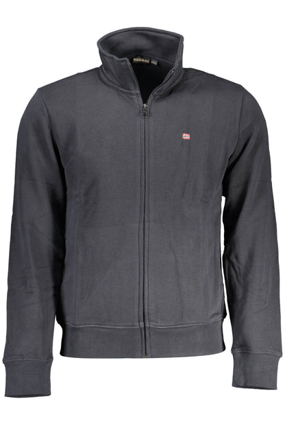 NAPAPIJRI MEN'S ZIP-UP SWEATSHIRT BLACK