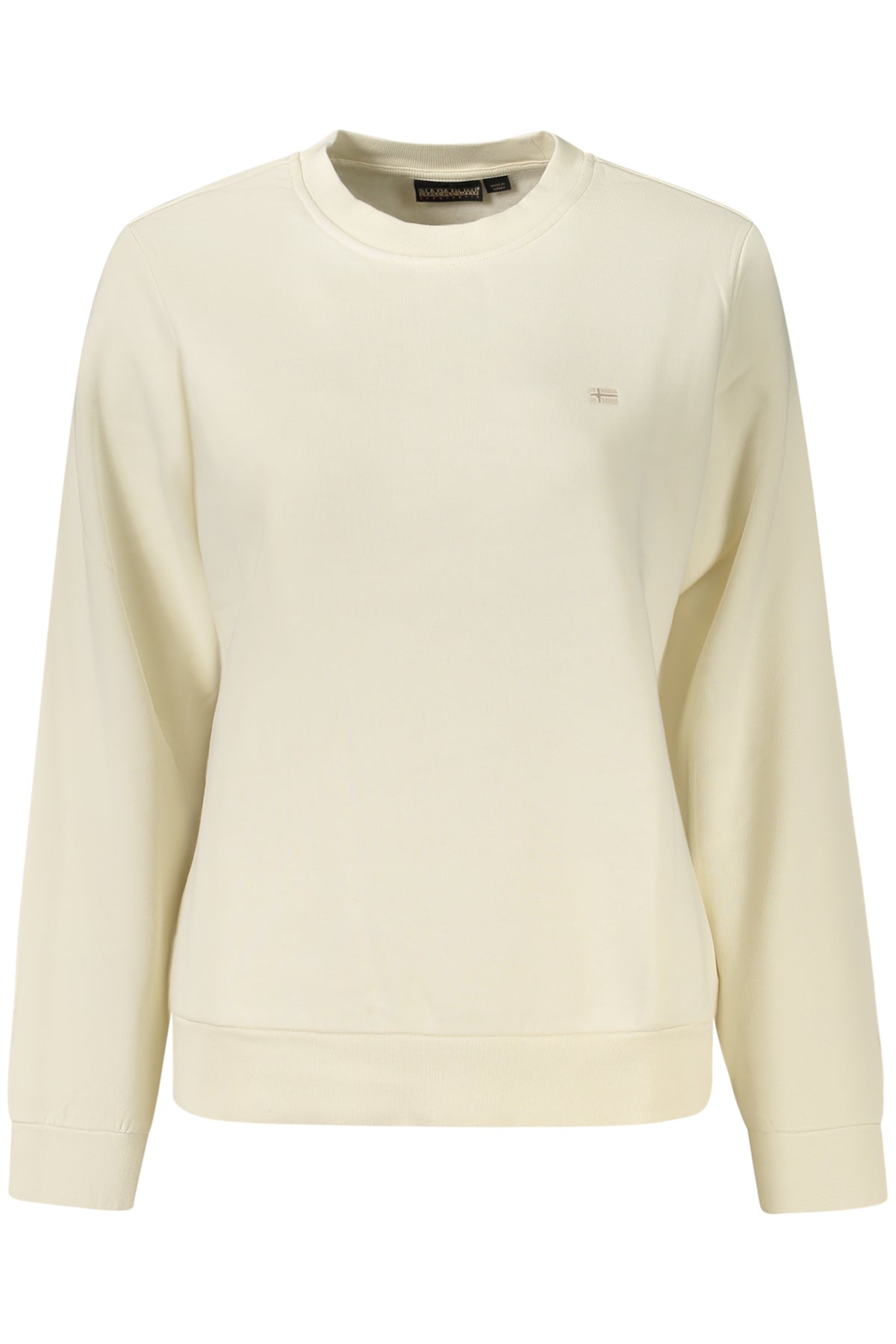 SWEAT-SHIRT BLANC À FERMETURE ÉCLAIR POUR FEMME NAPAPIJRI
