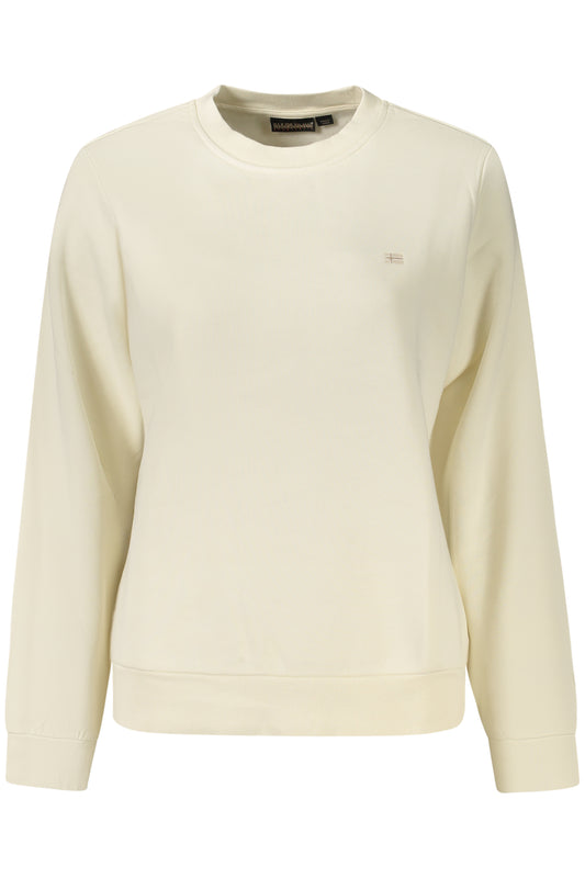 SWEAT-SHIRT BLANC À FERMETURE ÉCLAIR POUR FEMME NAPAPIJRI