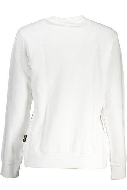NAPAPIJRI WOMEN'S ZIP-UP SWEATSHIRT WHITE