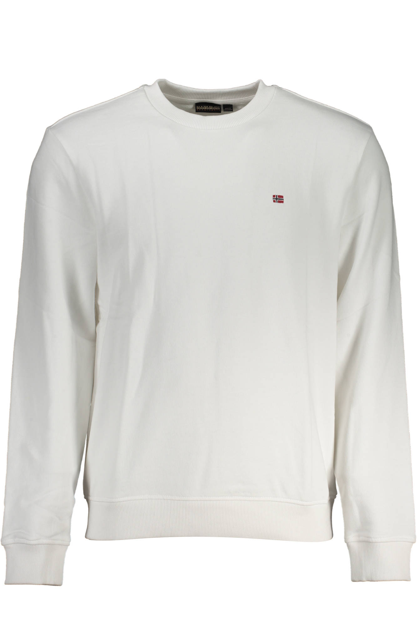 NAPAPIJRI SWEATSHIRT WITHOUT ZIP MEN WHITE