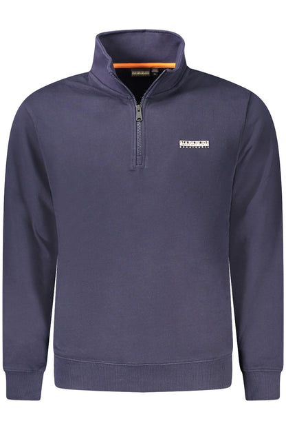 NAPAPIJRI MEN'S ZIP-UP SWEATSHIRT, BLUE