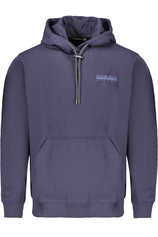 NAPAPIJRI SWEAT-SHIRT SANS FERMETURE ÉCLAIR BLEU POUR HOMMES