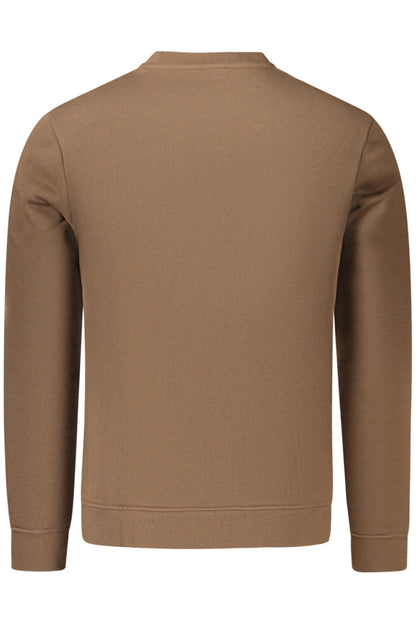 SWEAT-SHIRT MARRON À FERMETURE ÉCLAIR POUR HOMME NAPAPIJRI