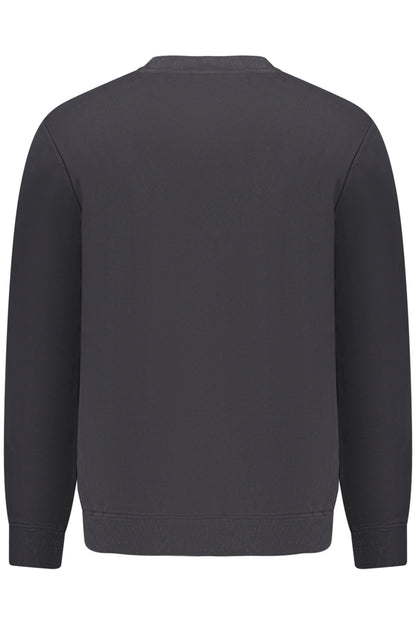 NAPAPIJRI MEN'S BLACK ZIP-UP SWEATSHIRT