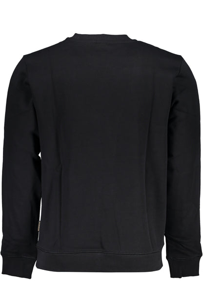 NAPAPIJRI MEN'S BLACK ZIPLESS SWEATSHIRT