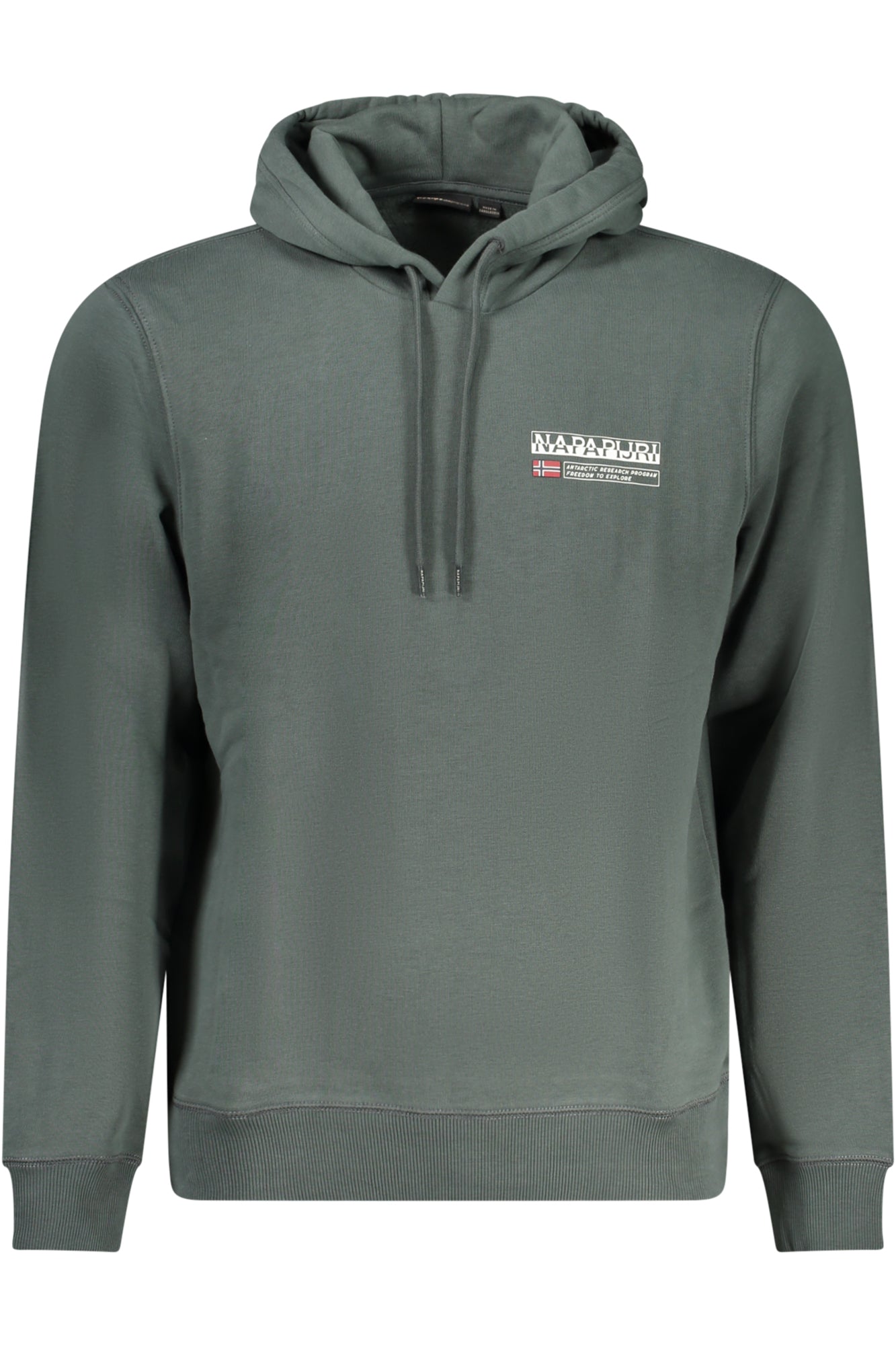 NAPAPIJRI SWEATSHIRT WITHOUT ZIP MEN GREEN