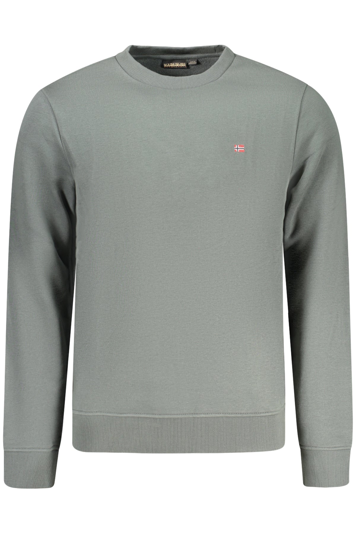NAPAPIJRI MEN'S ZIP-UP SWEATSHIRT, GREEN