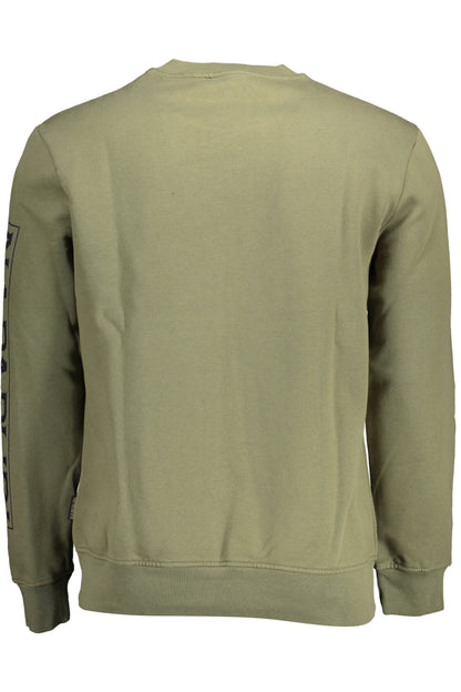 NAPAPIJRI SWEATSHIRT WITHOUT ZIP MEN GREEN