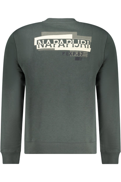 NAPAPIJRI SWEATSHIRT WITHOUT ZIP MEN GREEN