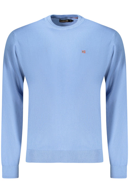 NAPAPIJRI MEN'S BLUE SWEATER