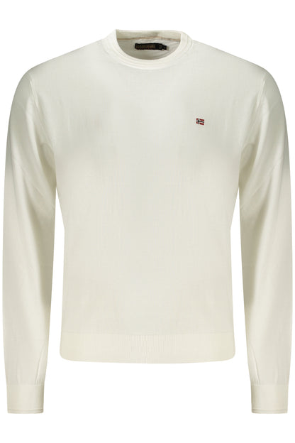 NAPAPIJRI MEN'S WHITE SWEATER