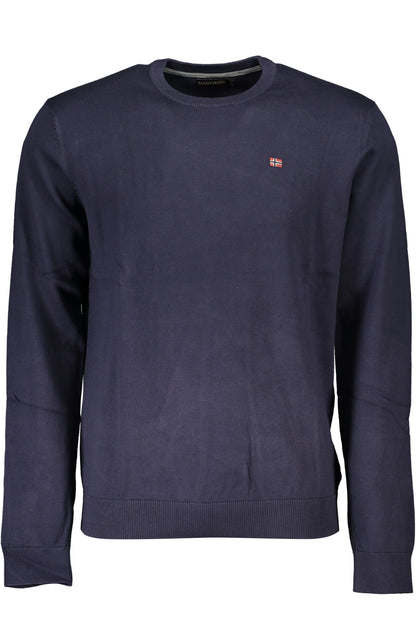 NAPAPIJRI MEN'S BLUE SWEATER