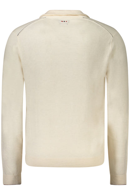NAPAPIJRI MEN'S WHITE SWEATER