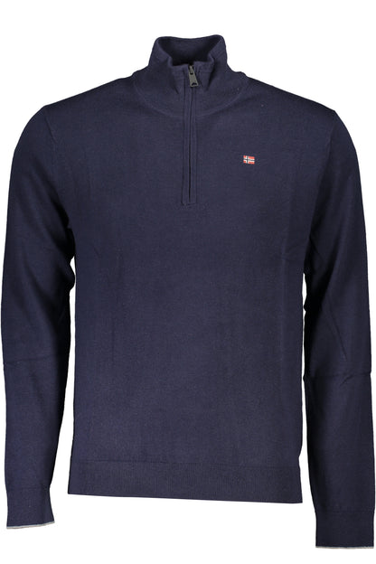 NAPAPIJRI MEN'S BLUE SWEATER