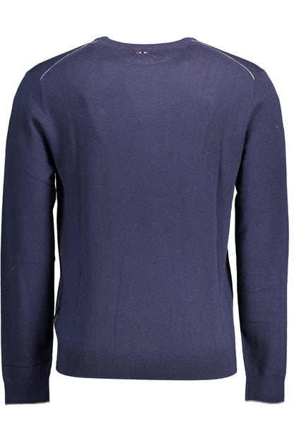 NAPAPIJRI MEN'S BLUE SWEATER