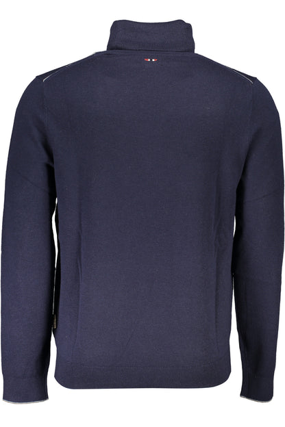 NAPAPIJRI MEN'S BLUE SWEATER