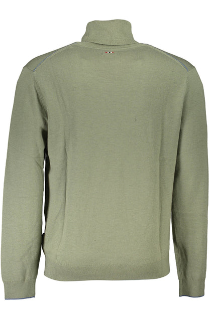 NAPAPIJRI MAN GREEN SWEATER