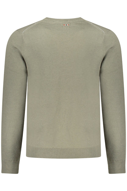 NAPAPIJRI MEN'S GREEN SWEATER