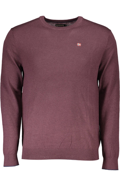 NAPAPIJRI MAN PURPLE SWEATER