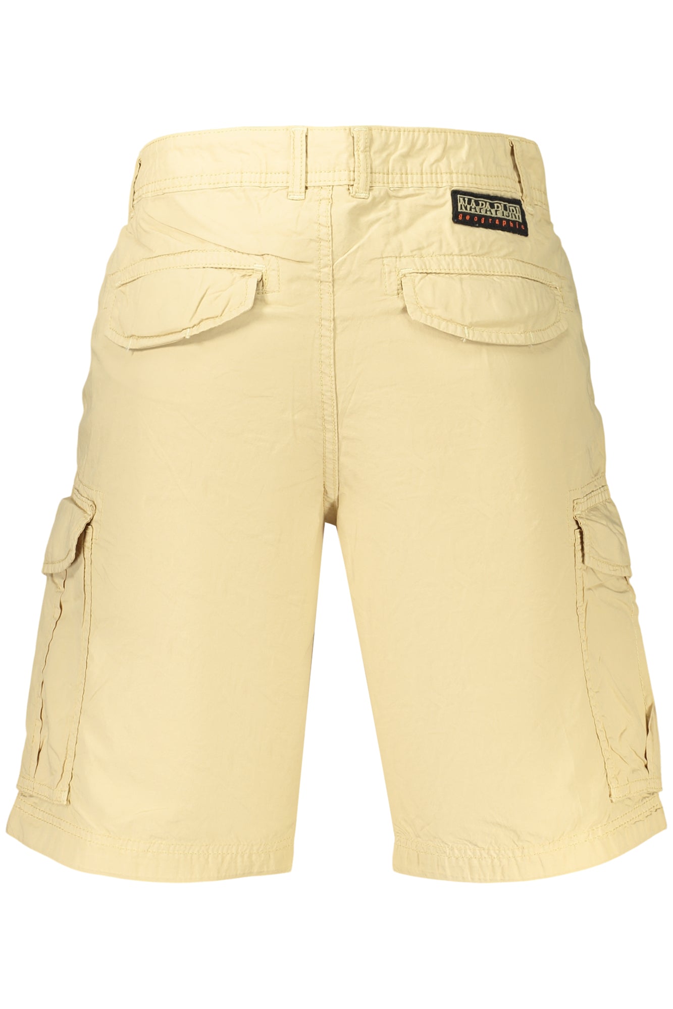 NAPAPIJRI MEN'S BEIGE BERMUDA SHORTS