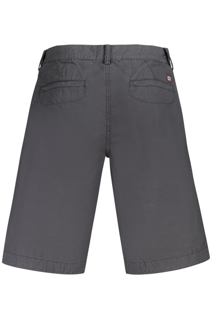 NAPAPIJRI MEN'S BLACK BERMUDA SHORTS