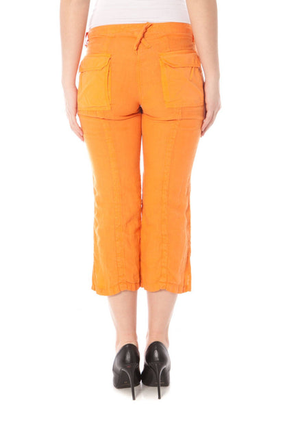 NAPAPIJRI WOMEN'S ORANGE PINOCCHIETTO PANTS
