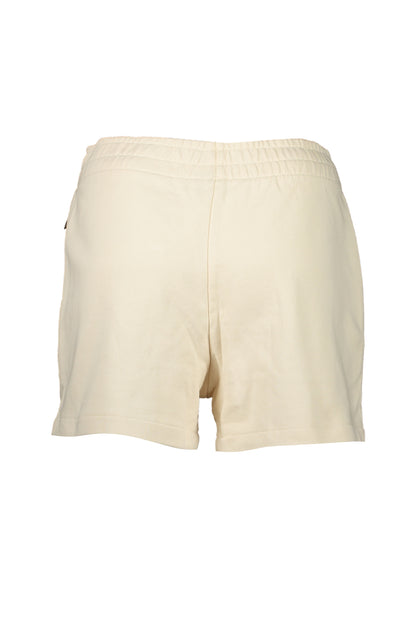 NAPAPIJRI BEIGE WOMEN'S SHORT PANTS