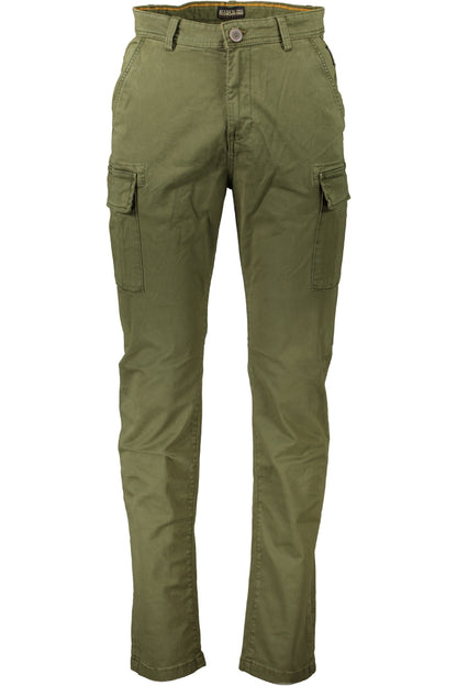 NAPAPIJRI GREEN MEN'S PANTS