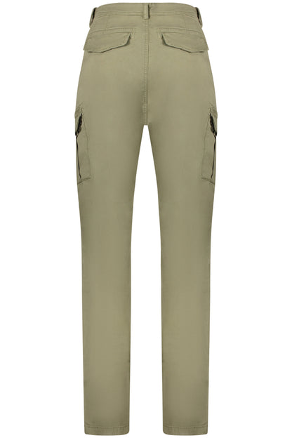 NAPAPIJRI MEN'S GREEN TROUSERS