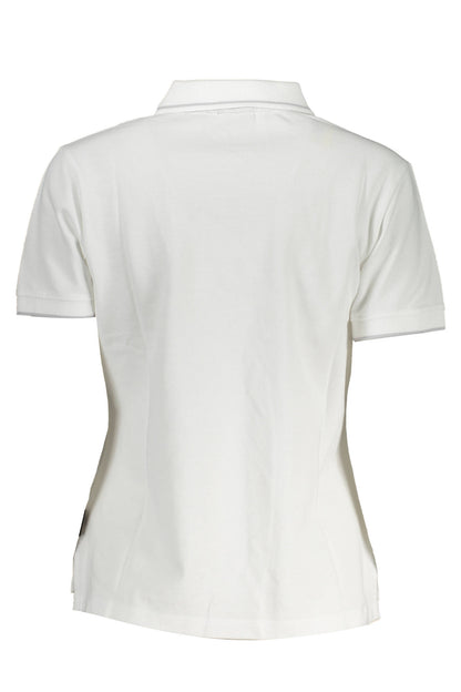 NAPAPIJRI POLO SHORT SLEEVE WOMEN WHITE