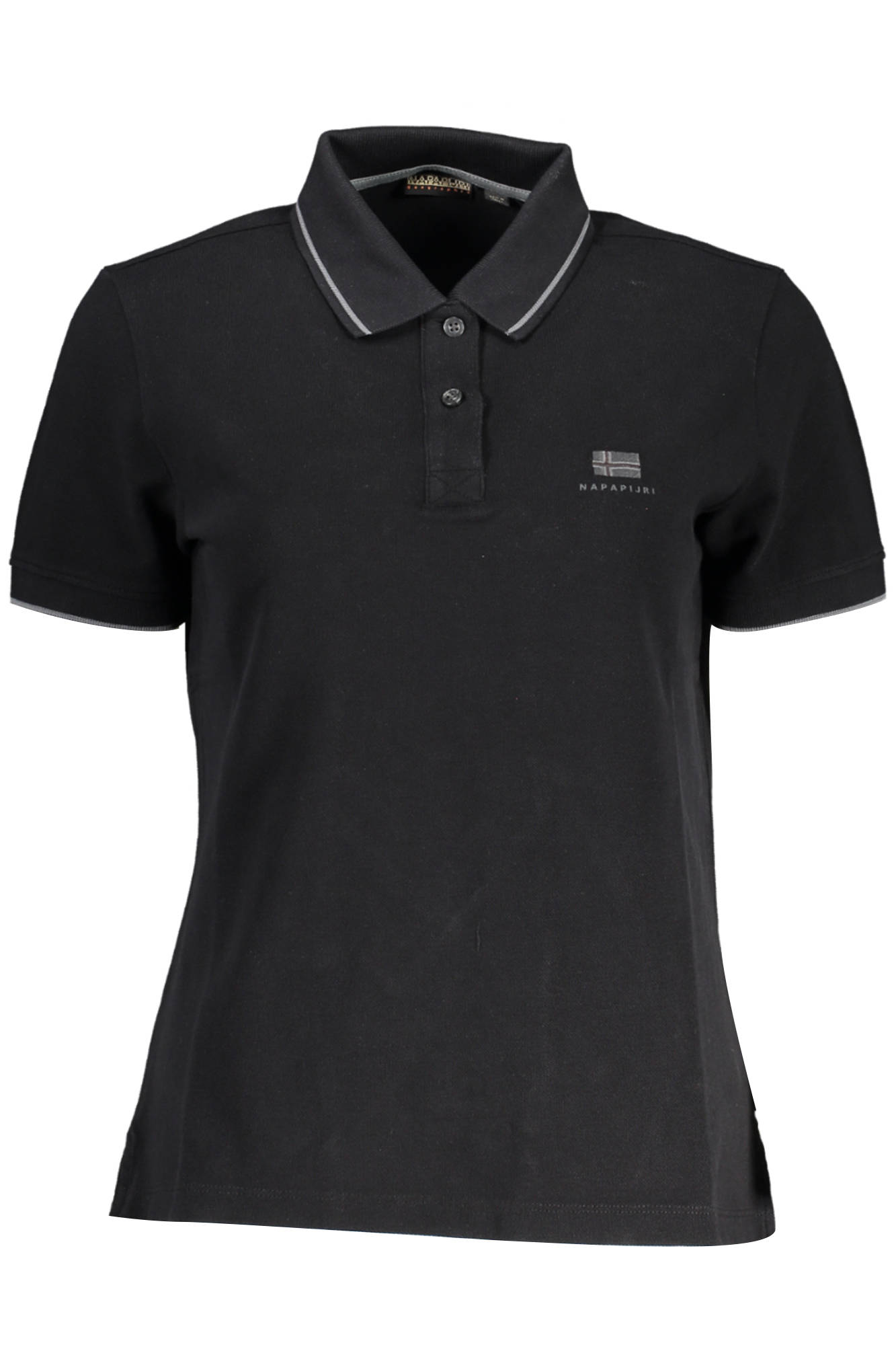 NAPAPIJRI SHORT SLEEVE POLO WOMEN BLACK