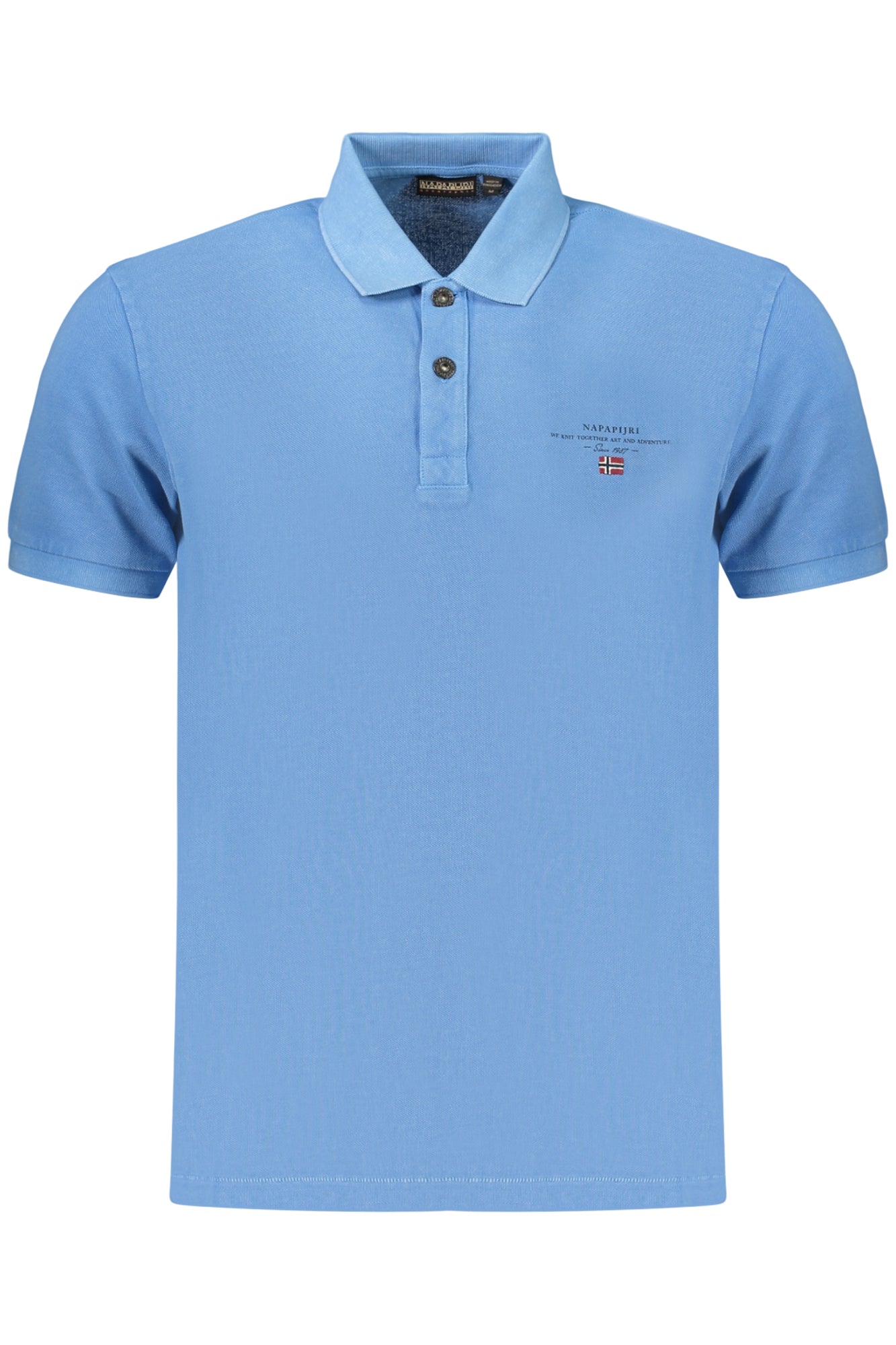 NAPAPIJRI MEN'S SHORT-SLEEVE POLO SHIRT, BLUE