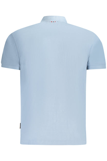 NAPAPIJRI POLO SHORT SLEEVES MEN BLUE