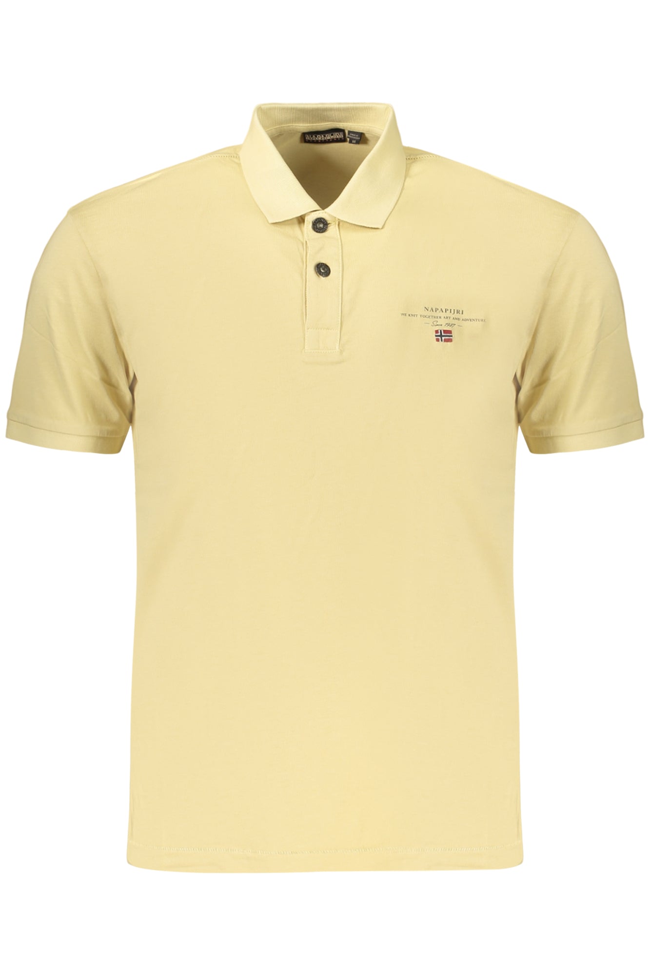 NAPAPIJRI MEN'S SHORT-SLEEVE POLO SHIRT, BEIGE