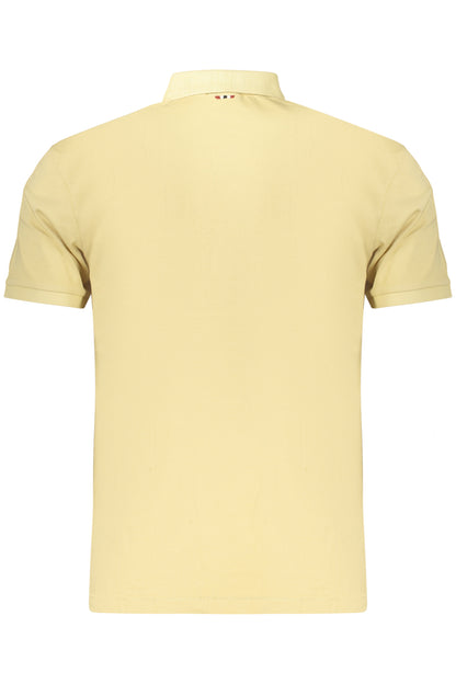 NAPAPIJRI MEN'S SHORT-SLEEVE POLO SHIRT, BEIGE