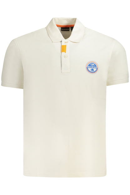 NAPAPIJRI POLO SHORT SLEEVES MEN WHITE