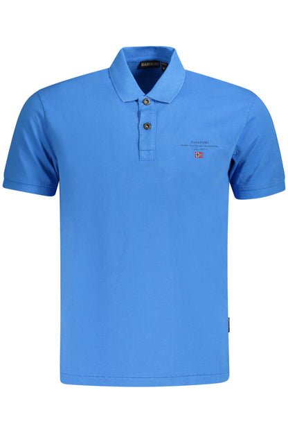 NAPAPIJRI POLO SHORT SLEEVES MEN BLUE