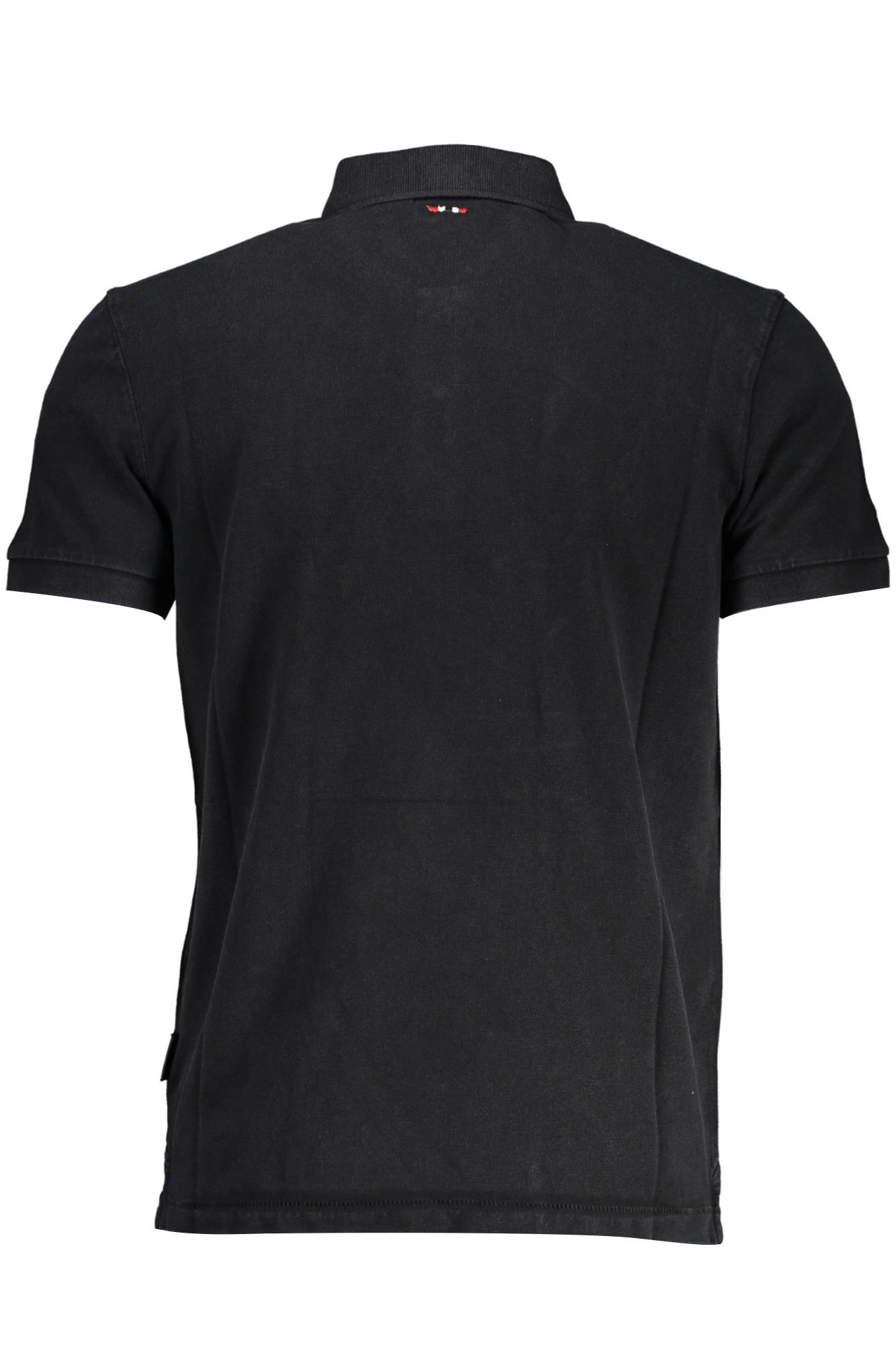 NAPAPIJRI POLO SHORT SLEEVE MEN BLACK