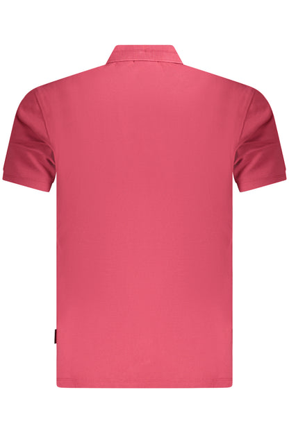 NAPAPIJRI MEN'S SHORT SLEEVE POLO SHIRT RED