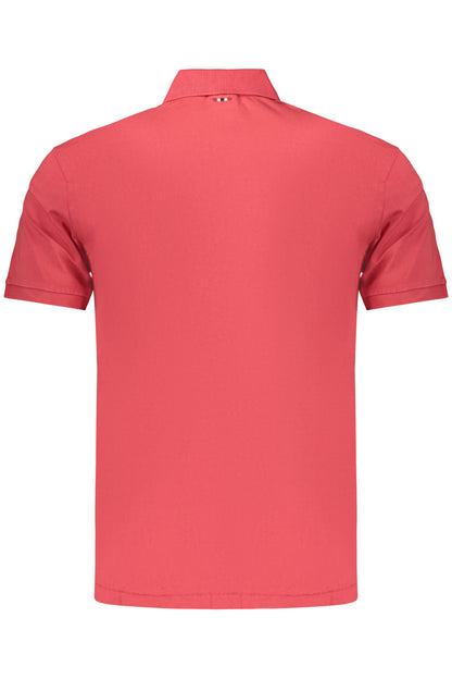 NAPAPIJRI MEN'S SHORT-SLEEVE POLO SHIRT, RED