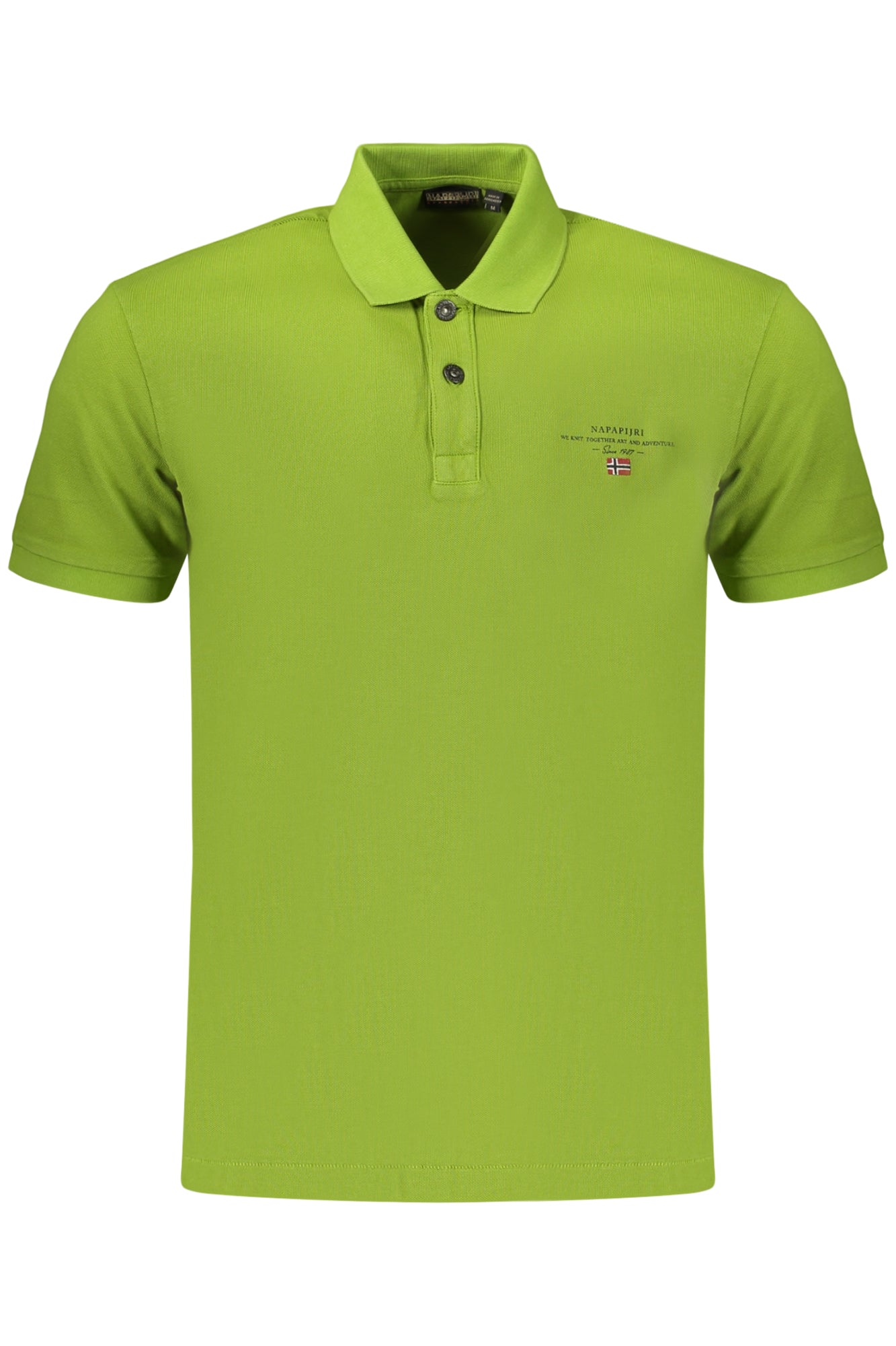 NAPAPIJRI MEN'S SHORT-SLEEVE POLO SHIRT, GREEN