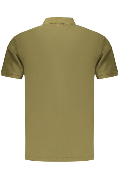 NAPAPIJRI MEN'S SHORT-SLEEVE POLO SHIRT, GREEN