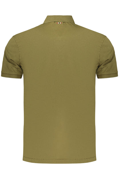 NAPAPIJRI MEN'S SHORT-SLEEVE POLO SHIRT, GREEN