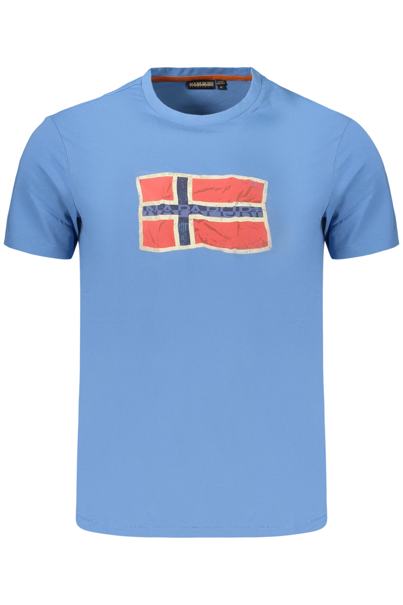 NAPAPIJRI MEN'S SHORT-SLEEVED T-SHIRT, BLUE
