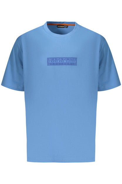 NAPAPIJRI MEN'S SHORT-SLEEVED T-SHIRT, BLUE