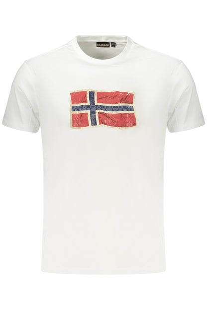 NAPAPIJRI MEN'S SHORT-SLEEVE T-SHIRT WHITE